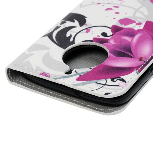 Plånboksfodral Moto G5S – Lotus