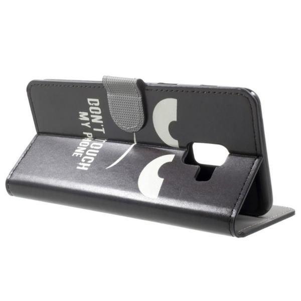 Plånboksfodral Samsung Galaxy A6 (2018) - Don’t Touch My Phone