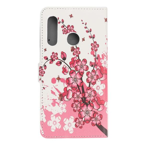Plånboksfodral Huawei P30 Lite - Körsbärsblommor