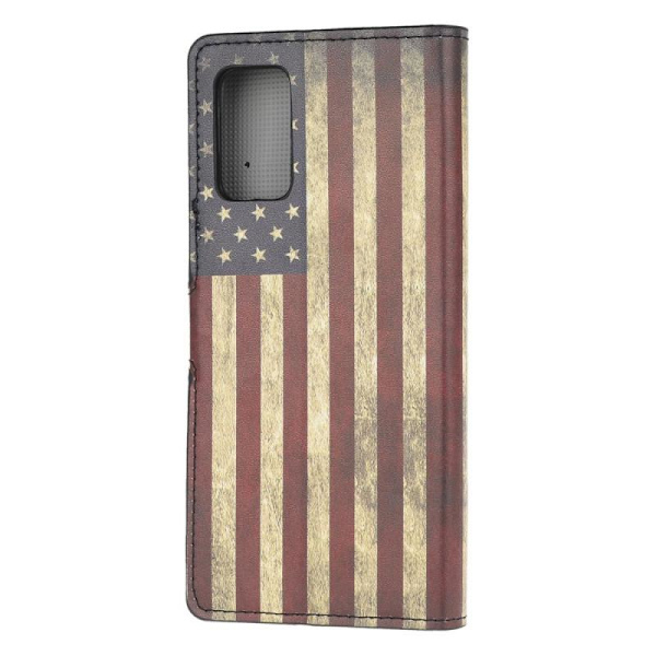 Plånboksfodral Samsung Galaxy A32 5G - Flagga USA