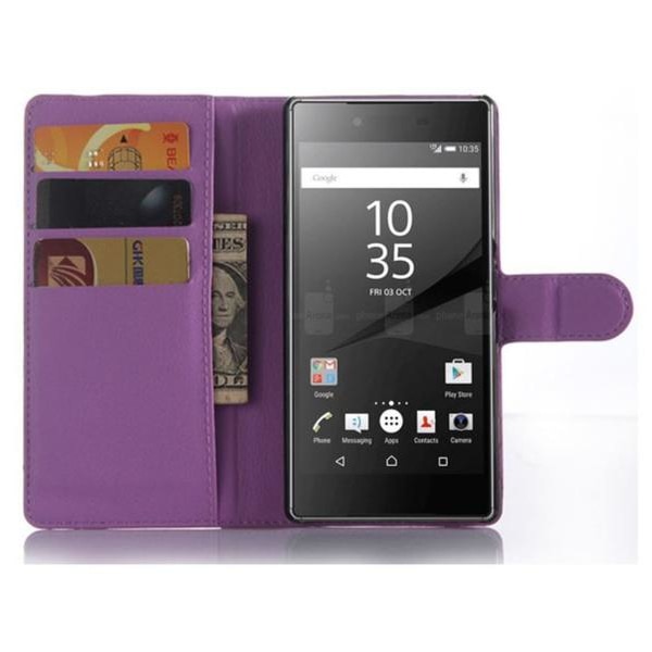 Plånboksfodral Sony Xperia Z5 - Lila