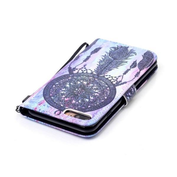 Plånboksfodral Apple iPhone 8 Plus - Drömfångare Lila