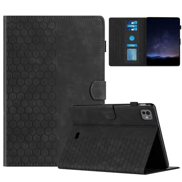 Fodral iPad Air (2026) M4 Bivaxmönster - 8 Färger Lila