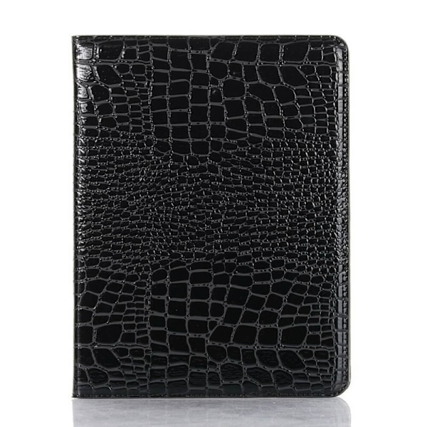 Plånboksfodral iPad Pro 11" (2022) Krokodilmönster Svart Svart