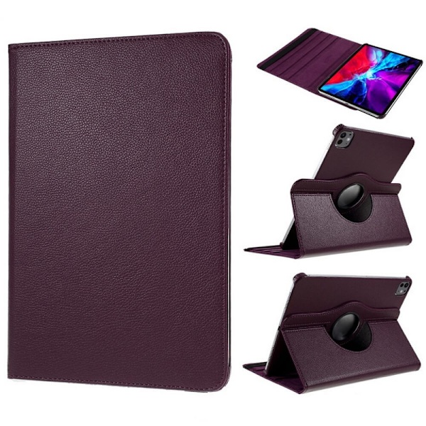 Fodral iPad Pro 13" M4 (2024) Roterande 360° - 11 Färger Röd