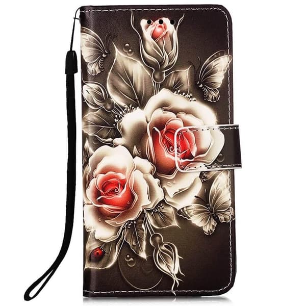 Plånboksfodral Samsung Galaxy A03s – Rosor