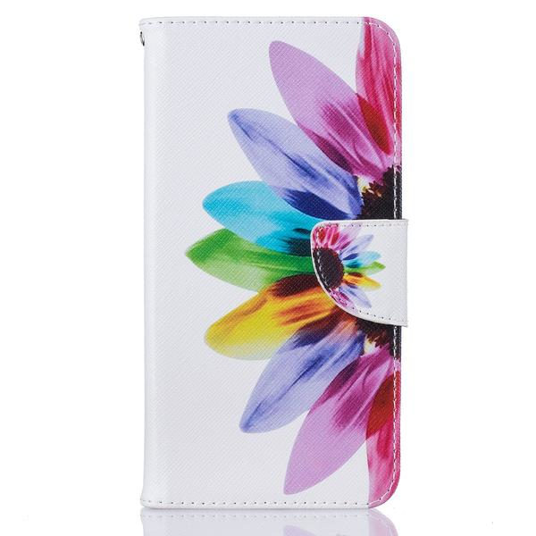 Plånboksfodral Apple iPhone 7 Plus – Färgglad Blomma
