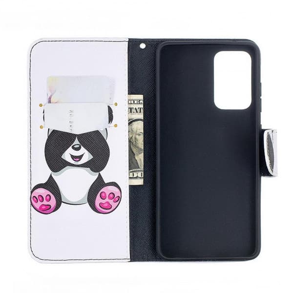 Lompakkokotelo Samsung Galaxy A23 - Panda