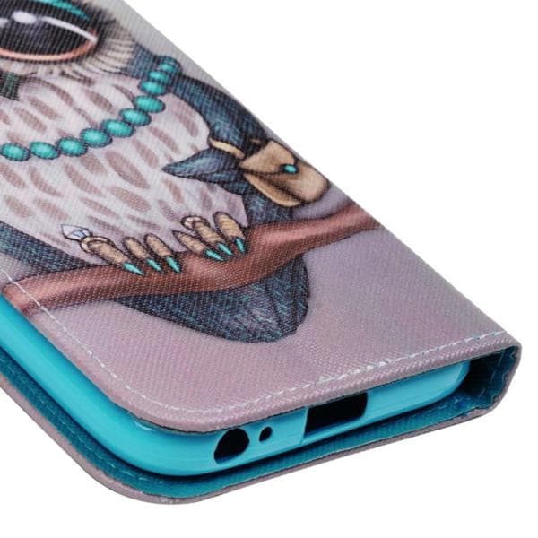 Plånboksfodral Samsung Galaxy J3 (2017) - Utsmyckad Uggla