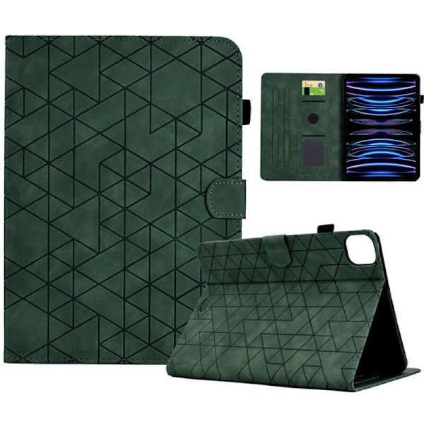 Fodral iPad Air (2025) M3 Trianglar - 4 Färger Svart