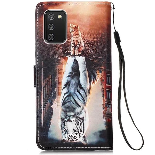Plånboksfodral Samsung Galaxy A03s – Reflektion