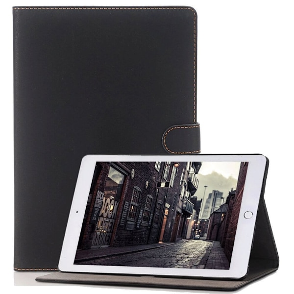 Fodral Mocka/Läder iPad Pro 10.5" (2017) - Retro, 4 Färger Mörkbrun