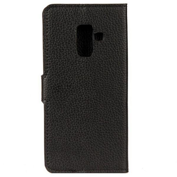 Plånboksfodral Samsung Galaxy A6 Plus - Svart Black