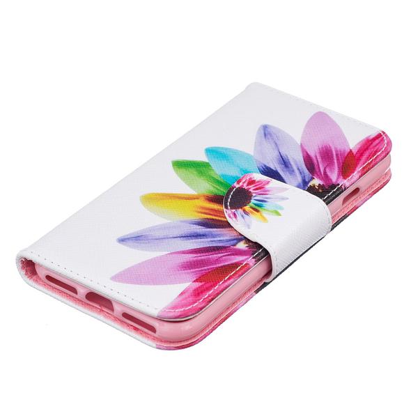 Plånboksfodral Apple iPhone 8 - Färgglad Blomma