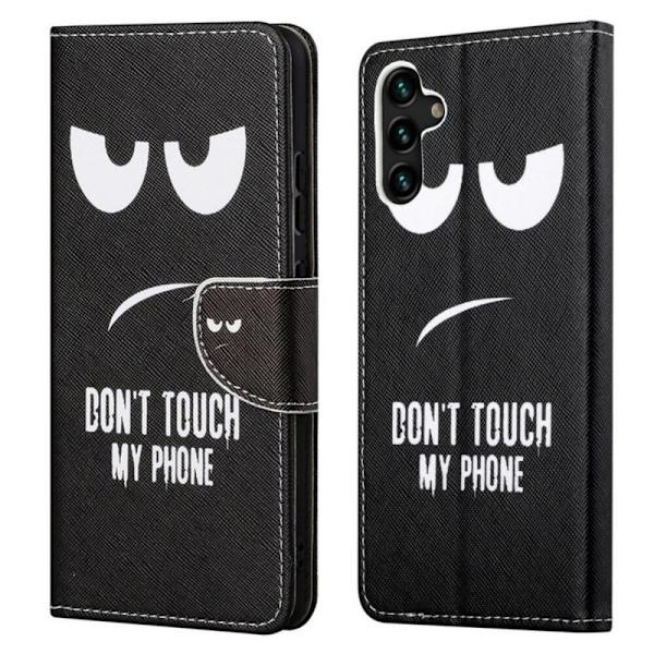Lompakkokotelo Samsung Galaxy A54 - Don’t Touch My Phone
