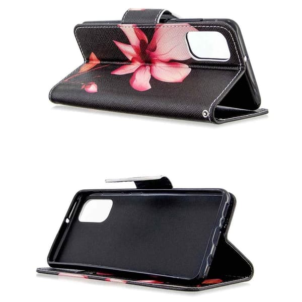 Plånboksfodral Samsung Galaxy A03s – Rosa Blomma