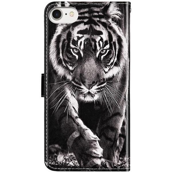 Plånboksfodral iPhone SE (2020) - Tiger