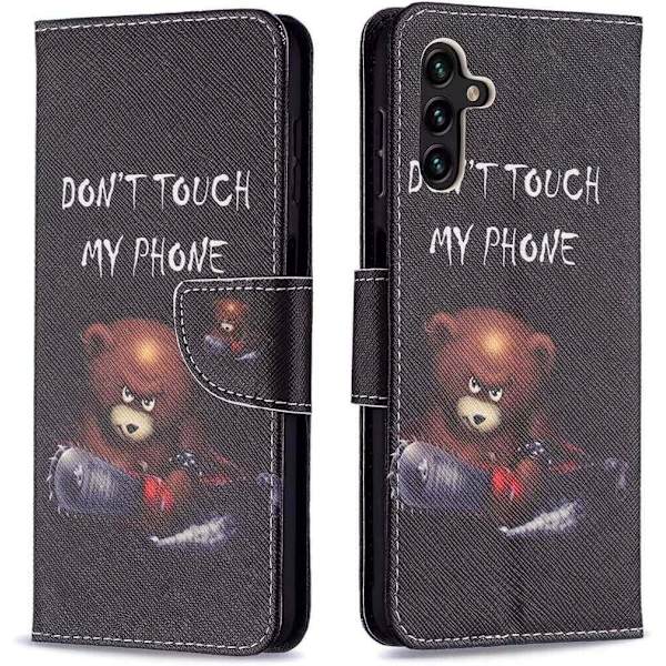 Lompakkokotelo Samsung Galaxy S23 FE - Don't Touch My Phone