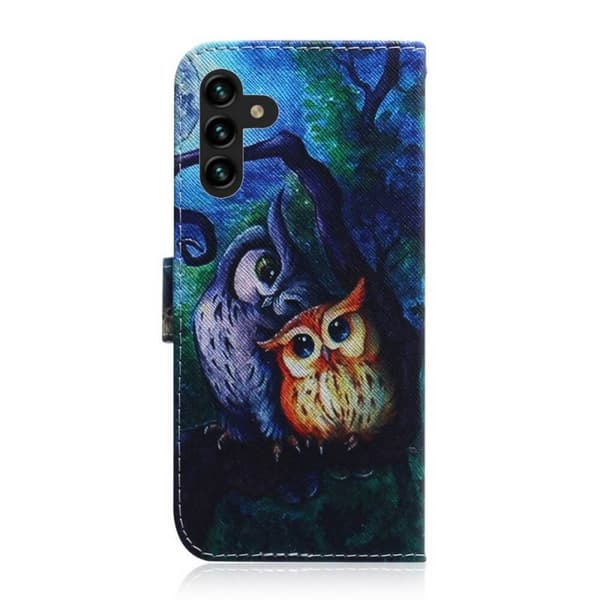 Plånboksfodral Samsung Galaxy A15 - Ugglor I Månsken