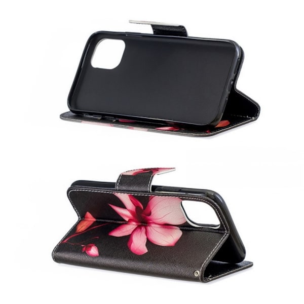 Plånboksfodral iPhone 15 Pro Max – Rosa Blomma
