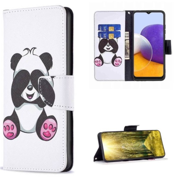 Lompakkokotelo Samsung Galaxy A55 - Panda