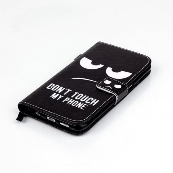 Plånboksfodral Samsung Galaxy S7 Edge – Don’t Touch My Phone