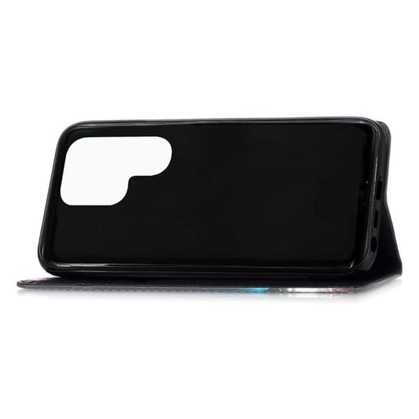 Lompakkokotelo Samsung Galaxy S22 Ultra - Ruusut