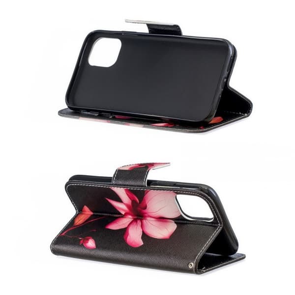Lompakkokotelo iPhone 15 Pro Max - Vaaleanpunainen Kukka