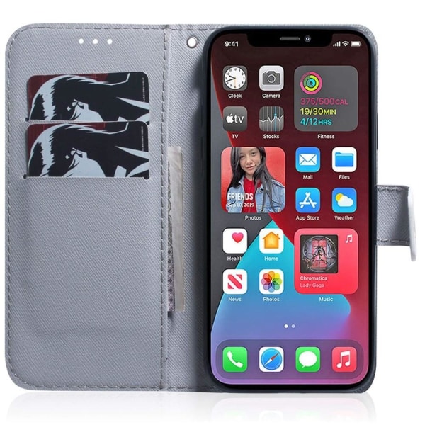 Plånboksfodral iPhone 12 Pro Max - Panda
