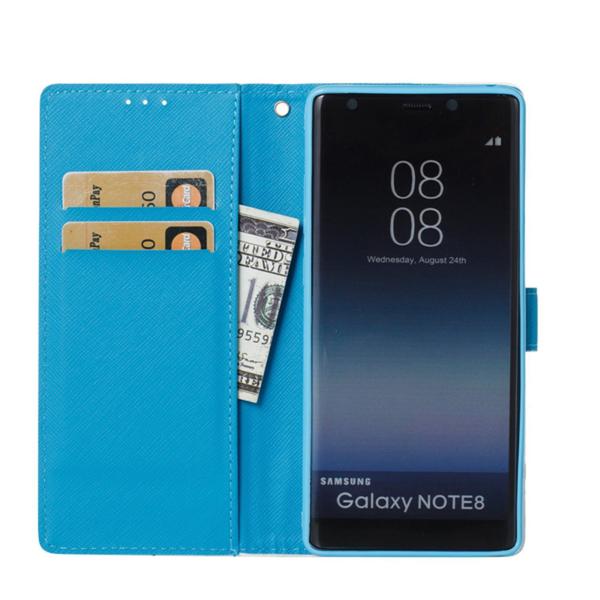 Plånboksfodral Samsung Galaxy Note 8 – Döskalle