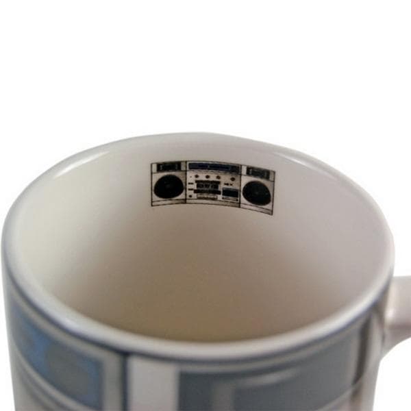 Mugg med Retromotiv - Ghettoblaster / Boombox