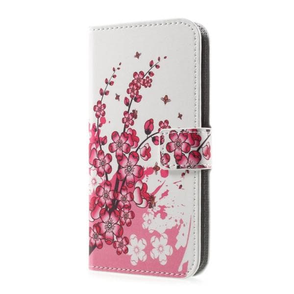 Plånboksfodral Moto G5S Plus - Körsbärsblommor
