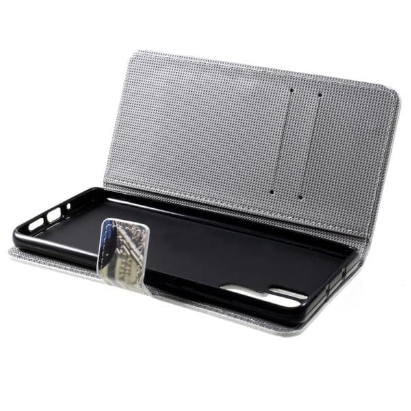 Plånboksfodral Huawei P30 Pro - Blå Fjäril