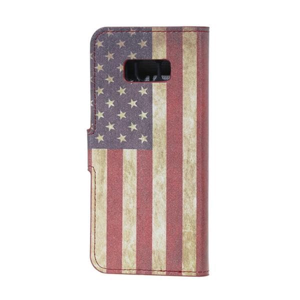 Plånboksfodral Samsung Galaxy S8 - Flagga USA