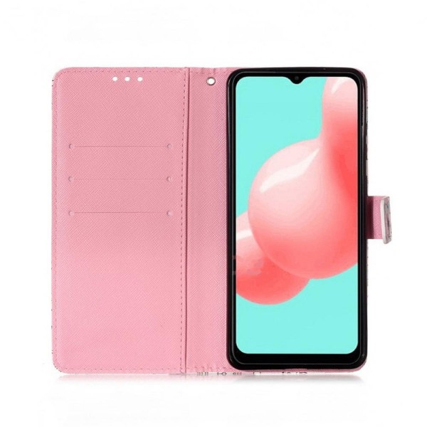 Plånboksfodral Samsung Galaxy A32 5G – Rosa Blomma