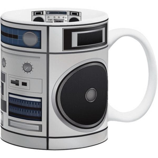 Mugg med Retromotiv - Ghettoblaster / Boombox