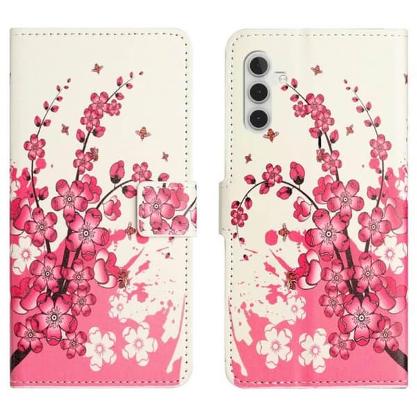 Plånboksfodral Samsung Galaxy A14 - Körsbärsblommor