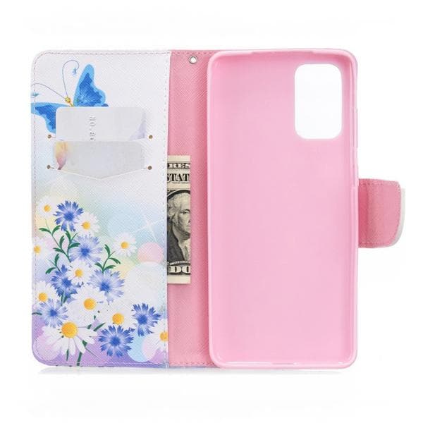 Plånboksfodral Samsung Galaxy S20 Plus – Fjärilar och Blommor
