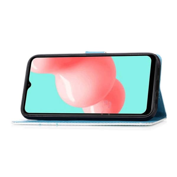 Lompakkokotelo Samsung Galaxy A32 - Sininen Mandala