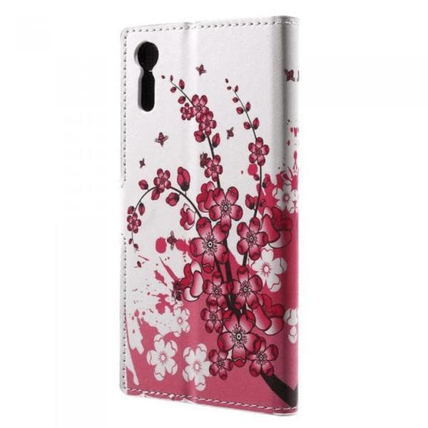 Plånboksfodral Sony Xperia XZ och XZs - Körsbärsblommor