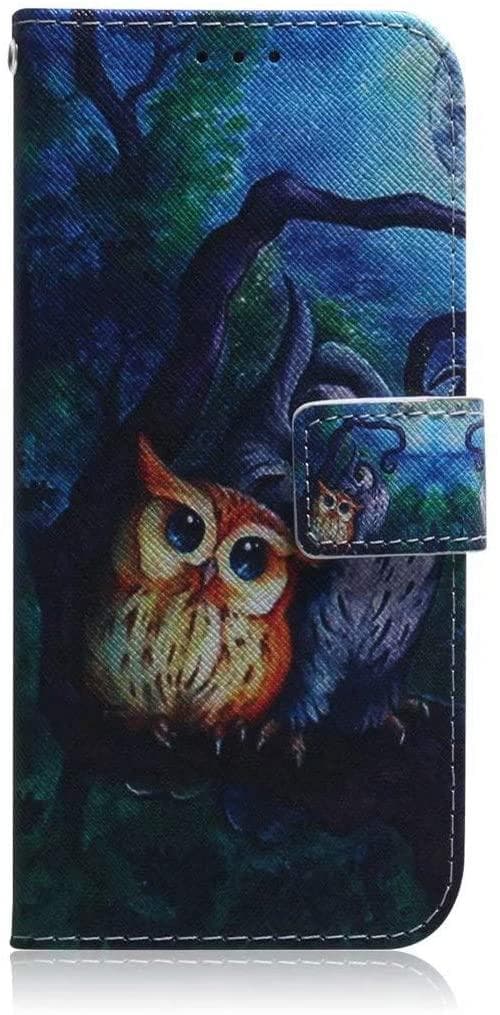 Plånboksfodral Samsung Galaxy S21 - Ugglor I Månsken