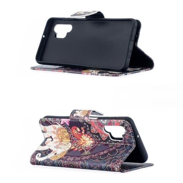 Lompakkokotelo Samsung Galaxy A32 - Intialainen / Elefantti