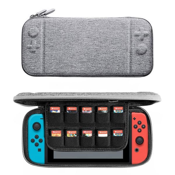 Slimmat Case/Väska till Nintendo Switch  (10 kortfack)