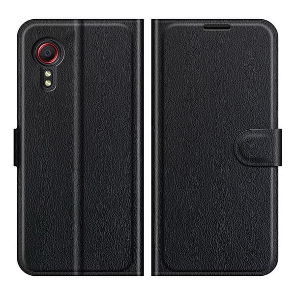Lompakkokotelo Samsung Galaxy XCover 7 - Musta