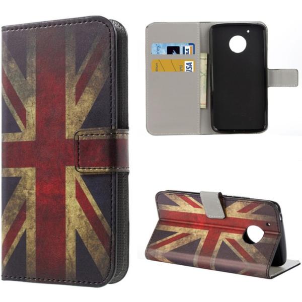 Plånboksfodral Moto G5 - Flagga UK