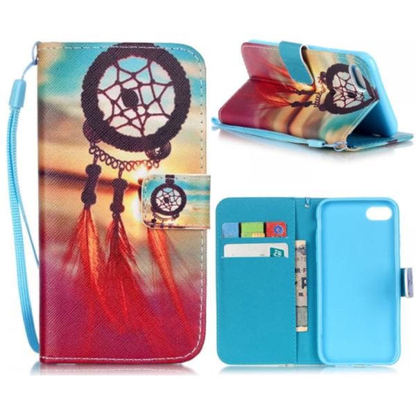 Plånboksfodral Apple iPhone 8 – Drömfångare / Dreamcatcher