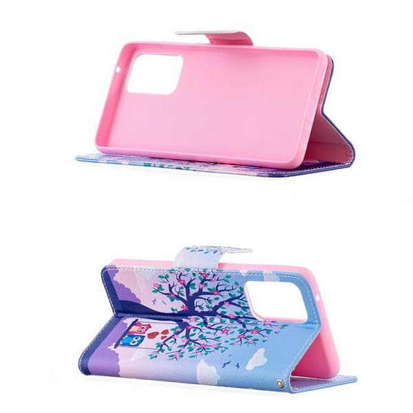 Plånboksfodral Xiaomi Mi 11i - Ugglor på Gunga