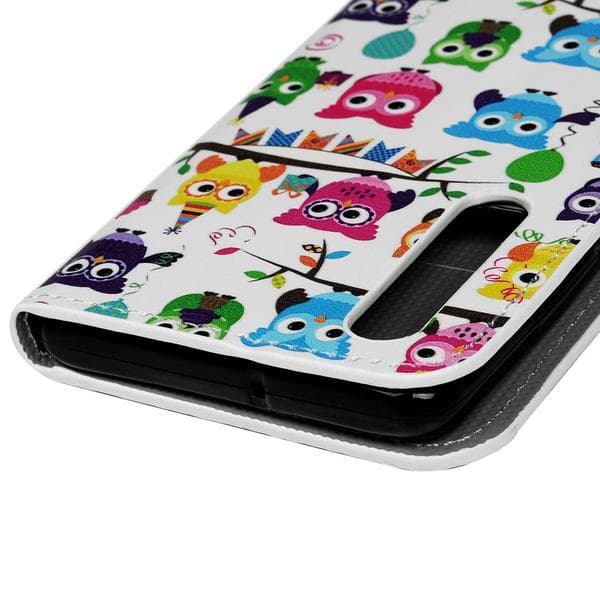 Plånboksfodral Huawei P30 - Ugglor På Kalas