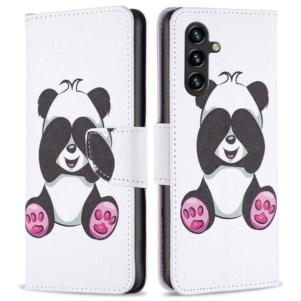 Lompakkokotelo Samsung Galaxy A55 - Panda