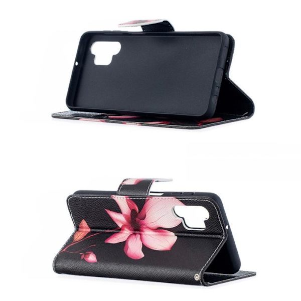 Plånboksfodral Samsung Galaxy A13 – Rosa Blomma